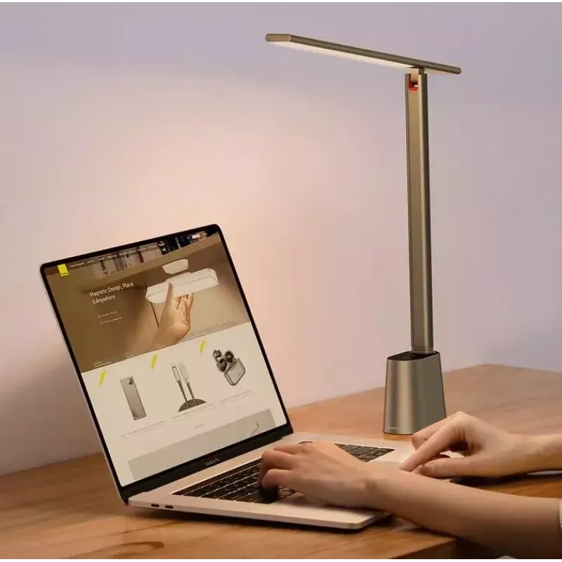 Table Lamp Baseus Smart Eye 5W Grey 32 Bulbs 4000K
