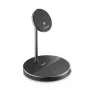 Hama 00201738 mobile device charger Headphones, Smartphone Black USB Wireless charging Fast charging Indoor