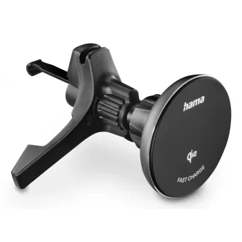 Hama 00201736 mobile device charger Smartphone Black USB Wireless charging Fast charging Auto