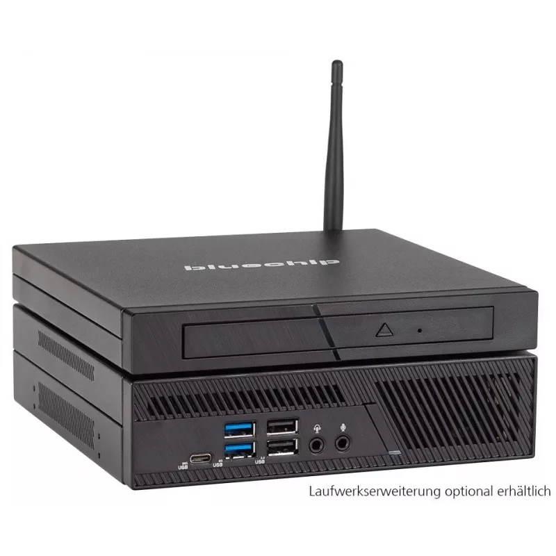 bluechip BUSINESSline S3159 Intel® Core™ i5 Prozessor 14400 / bis zu 4.70 GHz, Windows 11 Pro, Intel® B760, 8 GB DDR5, 500 GB NVMe SSD, Intel® Wi-Fi 6E AX211, Bluetooth 5.3, Gigabit Ethernet, Intel® UHD Grafik