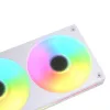 Fan COUGAR Unity240-FB 240mm ARGB PWM reversed single-frame, 120mm (700–1600 RPM), FDB, white