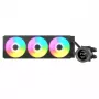 All-in-one liquid CPU cooler Cougar Poseidon Vistek 360, ARGB, 120mm fans, 700–2500 RPM, Black