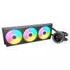 All-in-one liquid CPU cooler Cougar Poseidon Vistek 360, ARGB, 120mm fans, 700–2500 RPM, Black