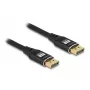 DeLOCK DisplayPort Cable 8K 60 Hz 2 m Black Metal