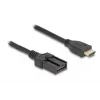 DeLOCK HDMI Automotive cable HDMI-A male to HDMI-E male 3 m 4K 60 Hz