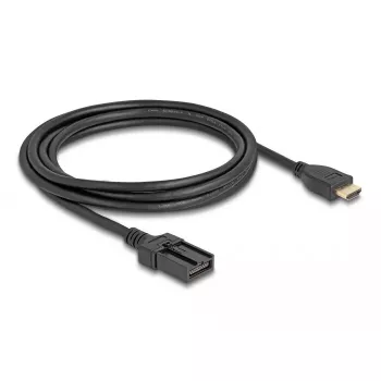 DeLOCK HDMI Automotive cable HDMI-A male to HDMI-E male 3 m 4K 60 Hz