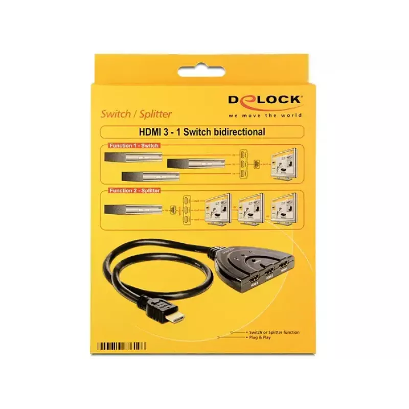 Video Switch HDMI DeLOCK 87619