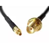Coaxial Cable DeLOCK 88580 0.2m SMA MMCX Black