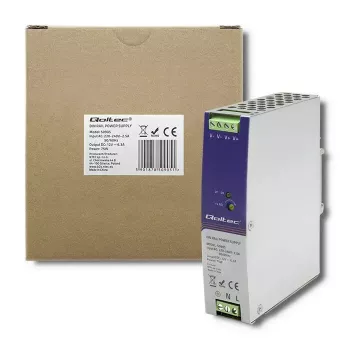Industrial DIN rail power supply QOLTEC 50905