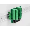 DeLOCK D-Sub HD 44 pin male to Terminal Block for DIN rail 84x86x30mm