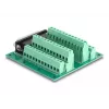 DeLOCK D-Sub HD 44 pin male to Terminal Block for DIN rail 84x86x30mm