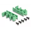 DeLOCK D-Sub HD 44 pin male to Terminal Block for DIN rail 84x86x30mm