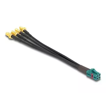 Coaxial Cable DeLOCK 90127 0.2 m Mini FAKRA Z SMA Black