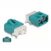 Connector DeLOCK HDMTD double plug angled for PCB