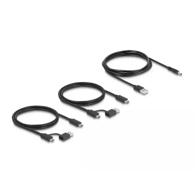 DeLOCK USB Switch 4 x Device 2 x Host 5 Gbps Black