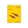 DeLOCK DisplayPort Cable 16K 60 Hz 1 m red metal