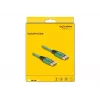 DeLOCK DisplayPort Cable 16K 60 Hz 2 m green metal