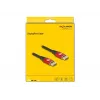 DeLOCK DisplayPort Cable 8K 60 Hz 3 m red metal