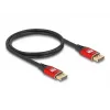 DeLOCK DisplayPort Cable 8K 60 Hz 5 m red metal