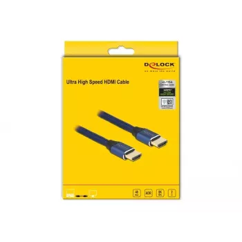 HDMI Cable DeLOCK Ultra High Speed 48 Gbps 8K 60 Hz 2 m