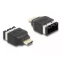DeLOCK HDMI Automotive adapter HDMI-E female to HDMI-A male 4K 60 Hz