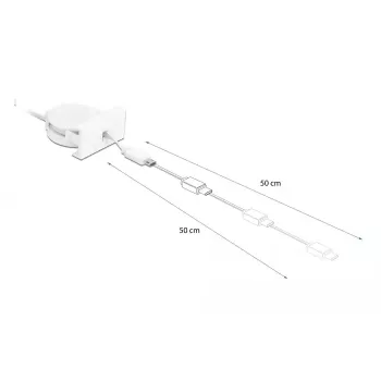 Cable DeLOCK Easy 45 Module USB 2.0 Retractable USB Type-A to Micro-B