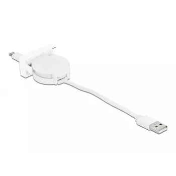 Cable DeLOCK Easy 45 Module USB 2.0 Retractable USB Type-A to Micro-B