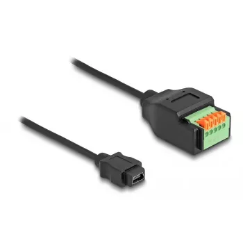 DeLOCK USB 2.0 Cable Mini-B female to Terminal Block Adapter 15 cm