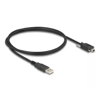 USB 2.0 Cable DeLOCK 80478 1m Type-A male to Mini-B male black