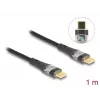 DeLOCK USB 2.0 Data and Fast Charging Cable 1m 100W Type-C