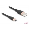 DeLOCK USB Cable USB 2.0 4m USB A USB C Black 81228