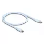 USB Cable DeLOCK 81233 USB 2.0 0.5m USB C Blue