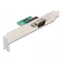 DELOCK 90582 USB 2.0 to RS-232 serial converter/repeater/isolator, FTDI FT231XS, green stainless steel