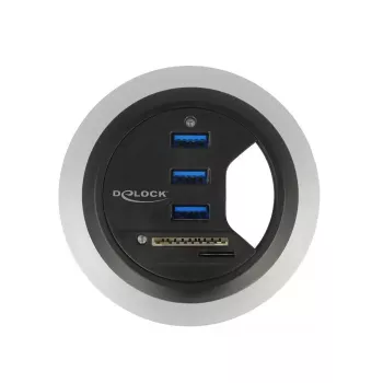 Socket outlet DeLOCK 62869 Black