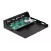 DeLOCK Internal 3.5 inch USB 3.2 Gen 1 Hub 4 port Black