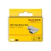 USB Flash Drive DeLOCK 256GB USB-C Type-A Metal Housing