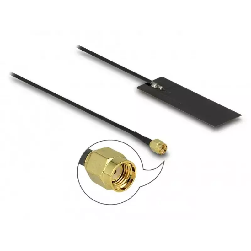 Antenna DeLOCK 12649 RP-SMA 4 dBi 2.4 5 GHz 50 Ω