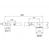 Coaxial Cable DeLOCK 89649 0.3m MHF I-PEX MHF IV HSC MXHP32