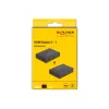 DeLOCK HDMI 2 - 1 Switch bidirectional 8K 60 Hz Metal Black