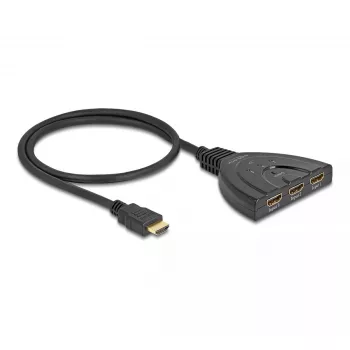 DeLOCK HDMI Switch 3 x HDMI in to 1 x HDMI out 8K 60 Hz