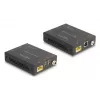KVM extender DELOCK 65957 — HDMI & USB transmitter and receiver, wired, up to 70 m, 18 Gbit/s, 600 MHz, black