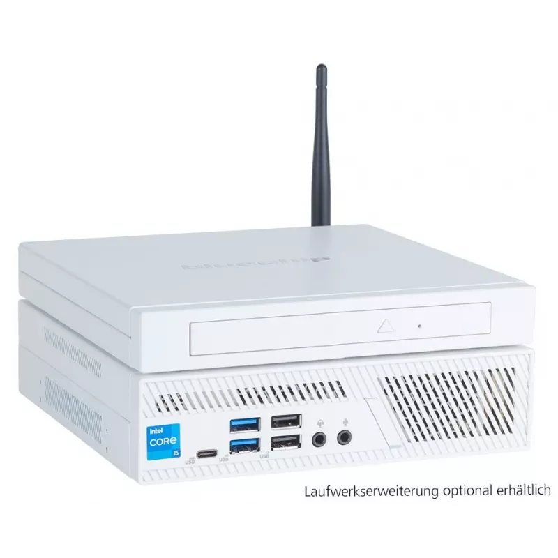 bluechip BUSINESSline S3137 *white* Intel® Core™ i3 Prozessor 14100 / bis zu 4.70 GHz, Windows 11 Pro, Intel® B760, 8 GB DDR5, 500 GB NVMe SSD, Intel® Wi-Fi 6E AX211, Bluetooth 5.3, Gigabit Ethernet, Intel® UHD Grafik