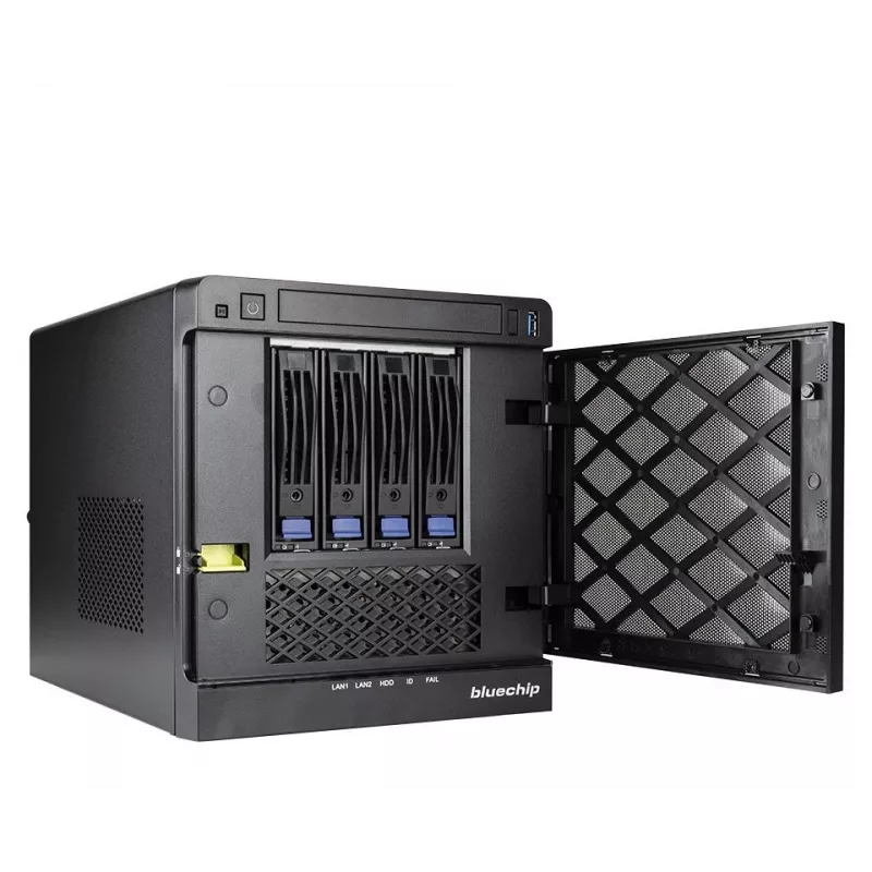 bluechip SERVERline T10302s, 2.2 GHz, C3558, 16 GB, DDR4-SDRAM, 960 GB, Cube