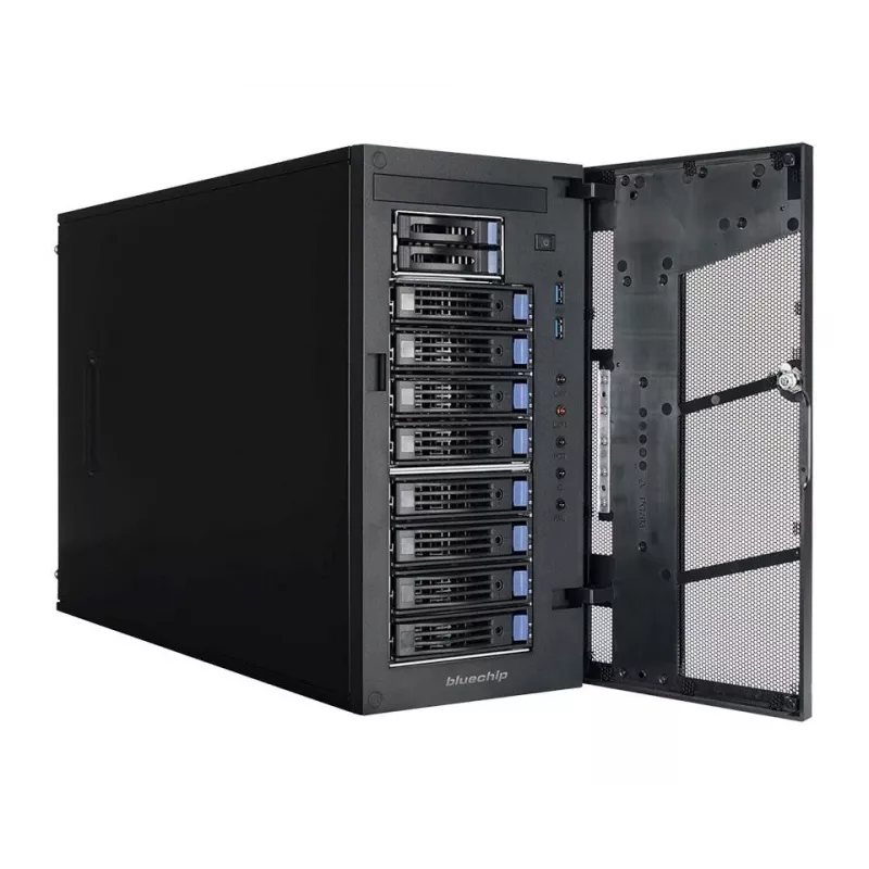 bluechip SERVERline T40322s, 2 GHz, 4410Y, 32 GB, DDR5-SDRAM, 1.92 TB, Tower