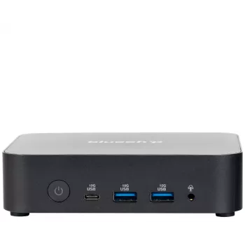 bluechip BUSINESSline M14150 Intel® N N150 8 GB DDR5-SDRAM 500 GB SSD Windows 11 Pro Mini PC Black