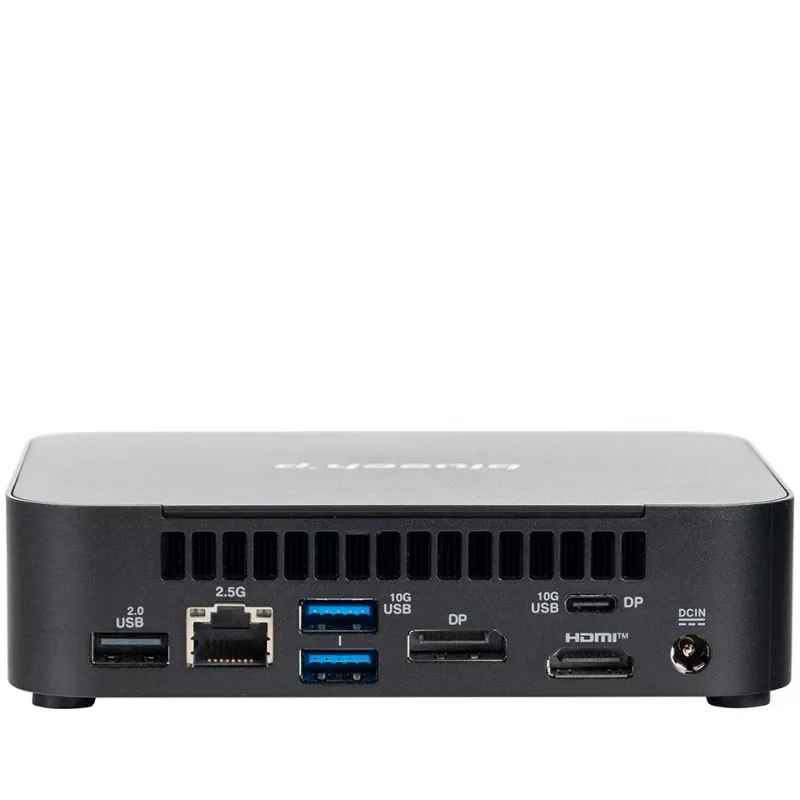 bluechip BUSINESSline M14150 Intel® N N150 8 GB DDR5-SDRAM 500 GB SSD Windows 11 Pro Mini PC Black