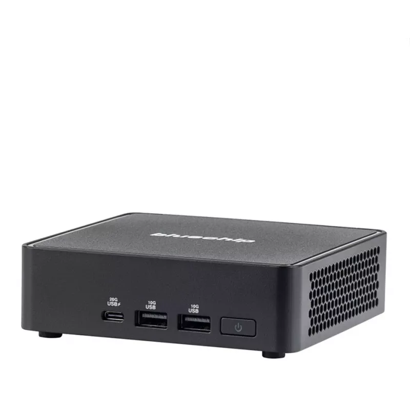 bluechip BUSINESSline M1550 Intel Core 5 210H 16 GB DDR5-SDRAM 500 GB SSD Windows 11 Pro Mini PC Black