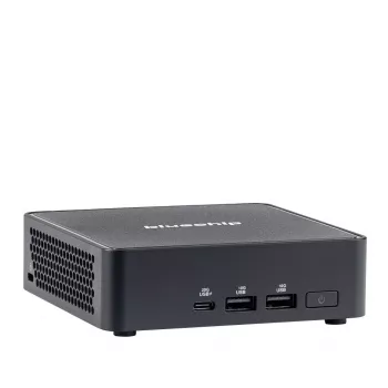 bluechip BUSINESSline M1570 Intel Core 7 240H 16 GB DDR5-SDRAM 500 GB SSD Windows 11 Pro Mini PC Black