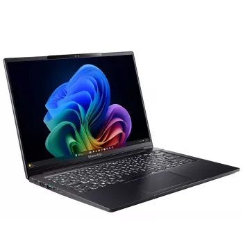 bluechip TRAVELline U14W17, Copilot+ PC Intel Core Ultra 5 135H Laptop 35.6 cm (14 inch) 16 GB LPDDR5x-SDRAM 500 GB SSD Wi-Fi 7 (802.11be) Windows 11 Pro Black