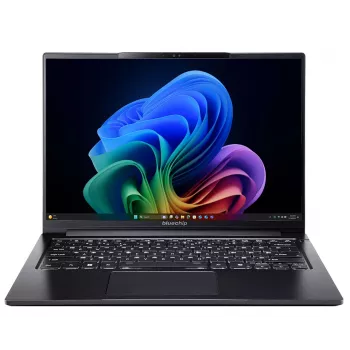 bluechip TRAVELline U14W17, Copilot+ PC Intel Core Ultra 5 135H Laptop 35.6 cm (14 inch) 16 GB LPDDR5x-SDRAM 500 GB SSD Wi-Fi 7 (802.11be) Windows 11 Pro Black